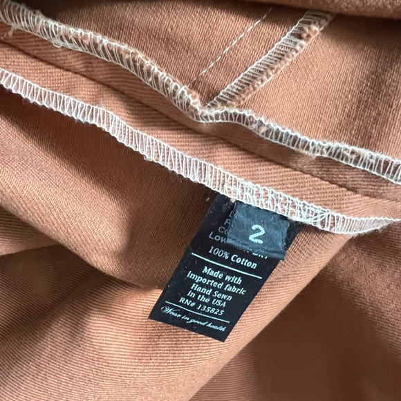 No. 6 Rust Brown Short-Sleeve Utility Jumpsuit - Picture 6 of 6